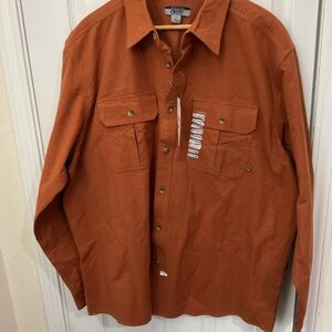 Gander Mountain Men's Burnt Orange Shirt Jacket